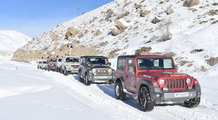Mountains Chain- Winterbound: Spiti 4x4 Expedition from Shimla (Non-Self Drive)